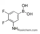 Molecular Structure of 1072952-10-3 (3-Amino-4,5-difluorophenylboronic acid)